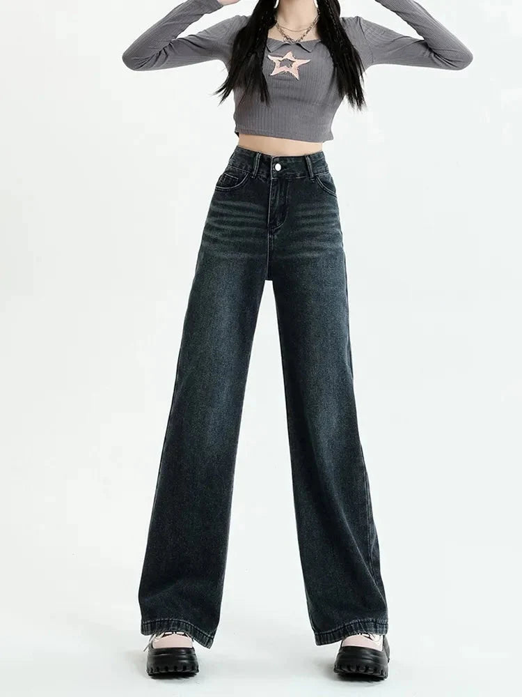 Y2K Straight Leg Denim Jeans