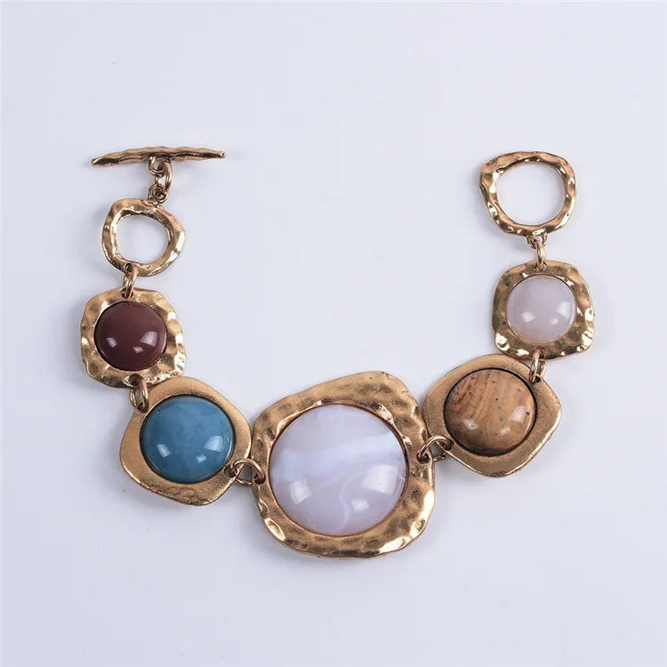 Y2K Vintage Stone Bracelet