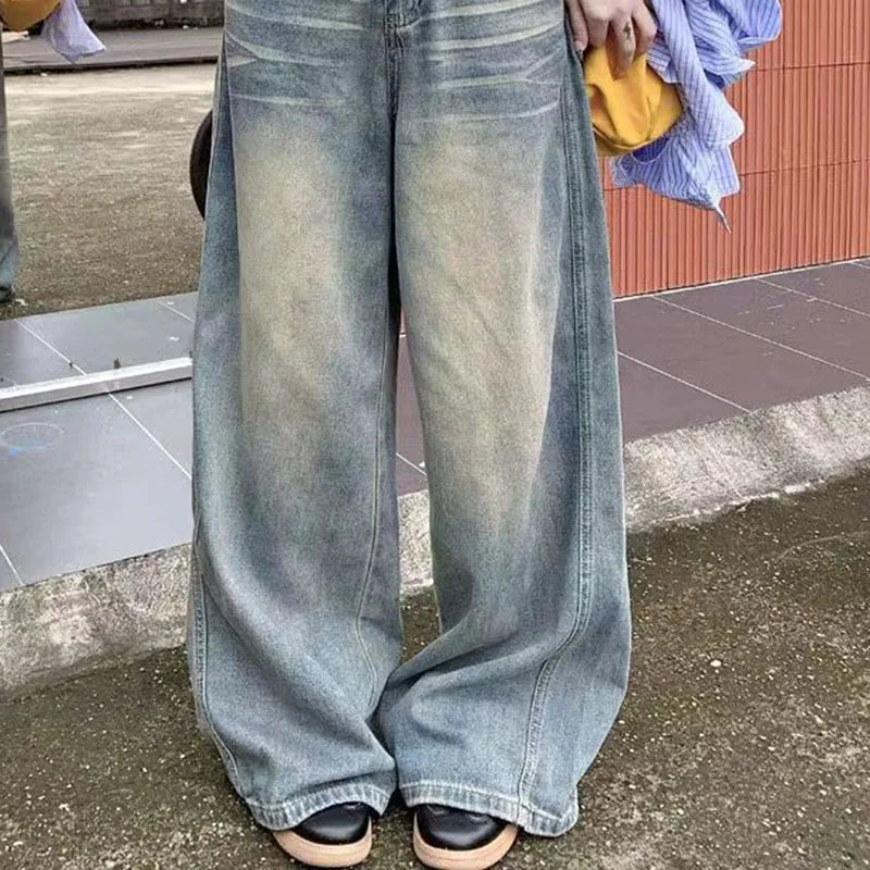 Y2K Washed Baggy Jeans