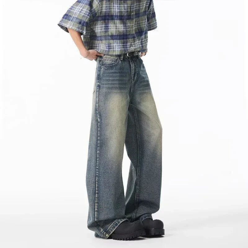 Y2K Washed Wide Leg Pants