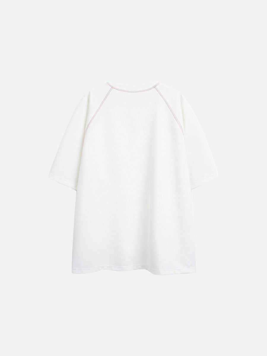 Stylized Oval Graphic Tee