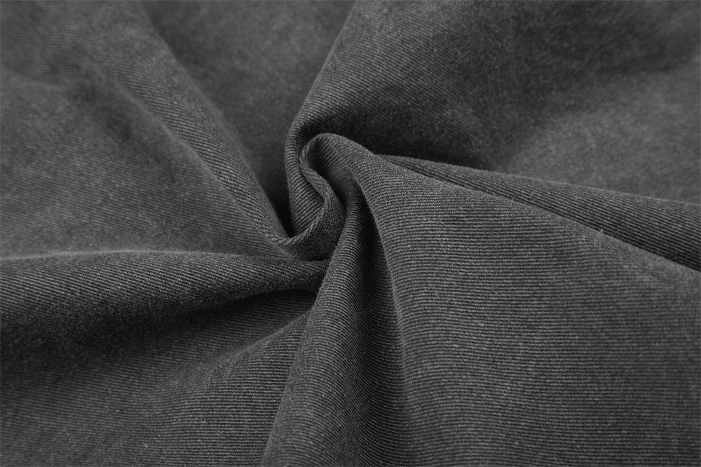Black Utility Buttoned Shirt