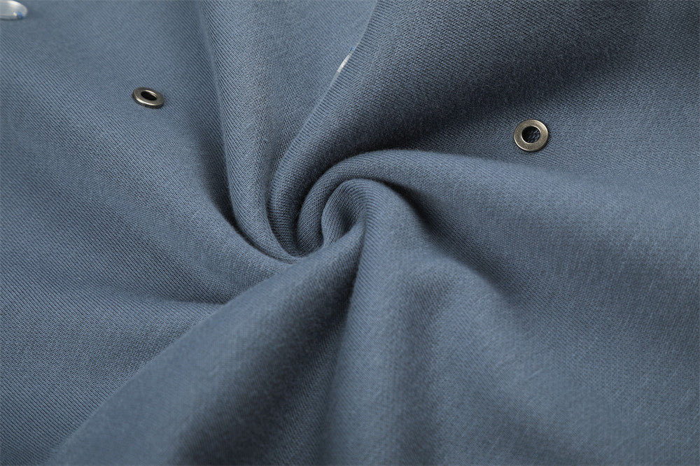 Metallic Embellished Blue Sweatpant