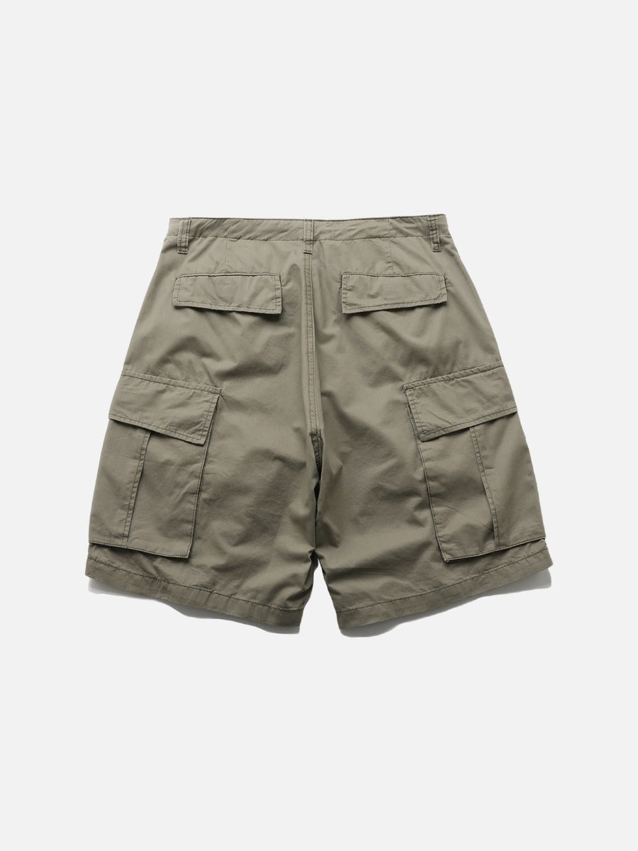 DAXUEN Relaxed-fit cargo shorts in solid colors