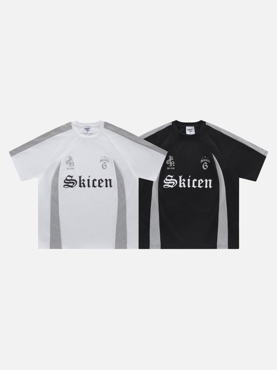 Savage Base Oversized Sports Jersey T-Shirt