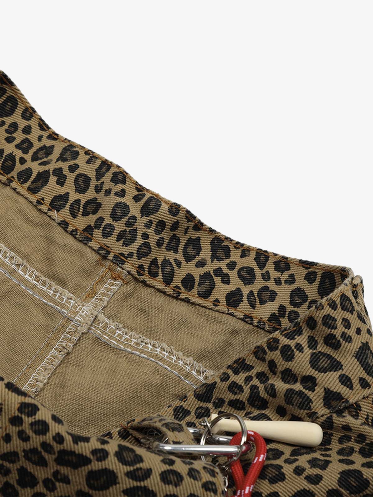 Cheetah Print Barrel Pants - 2416; Leopard / S, Leopard / M, Leopard / L, Leopard / XL, Leopard / 2XL