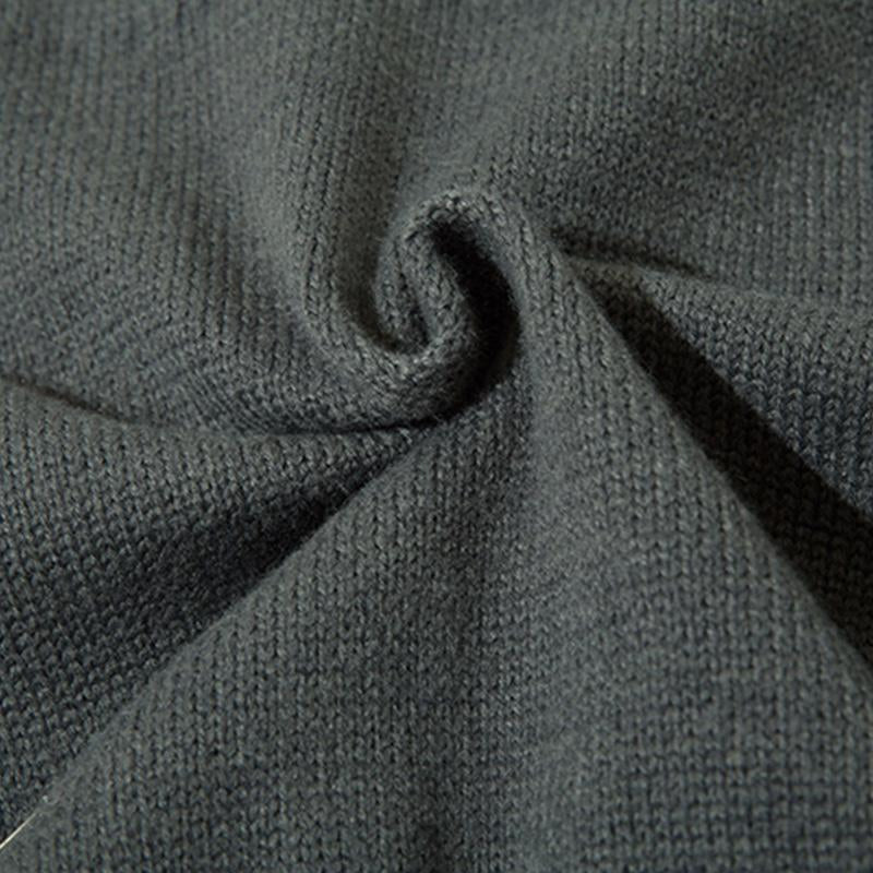 Double-layered Pierced Sweater