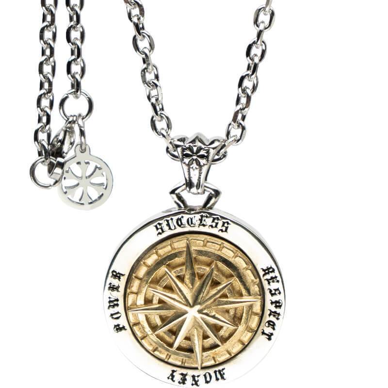 Golden Compass Necklace