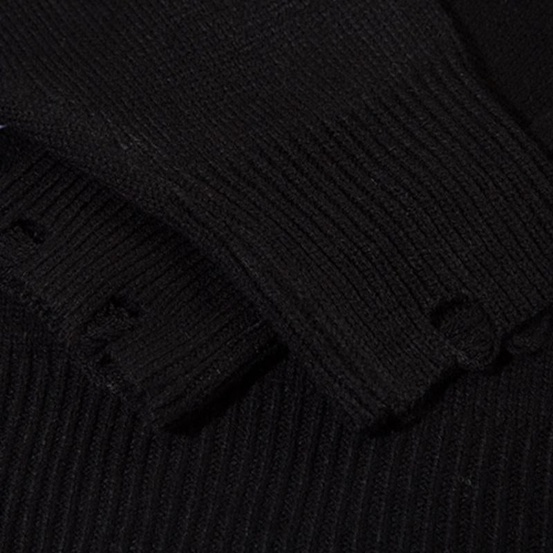 Stitched Star Loose Sweater