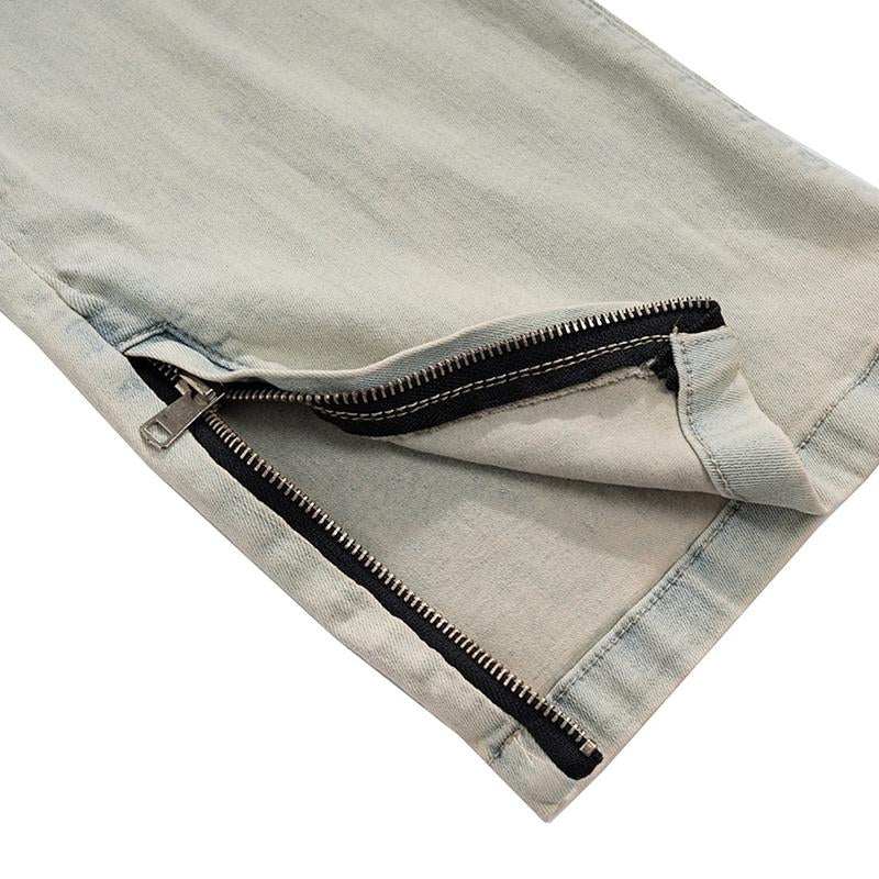 Y2k Washed Wide-leg Jeans
