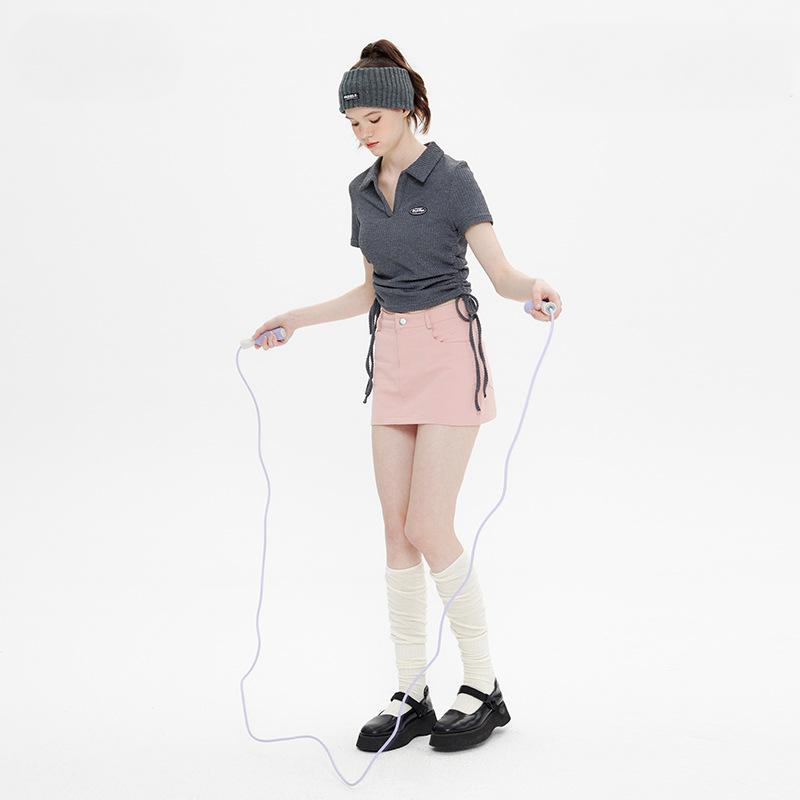 Women's Polo With Side Ties T-shirt