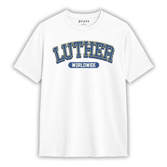 Cartoon White Tee