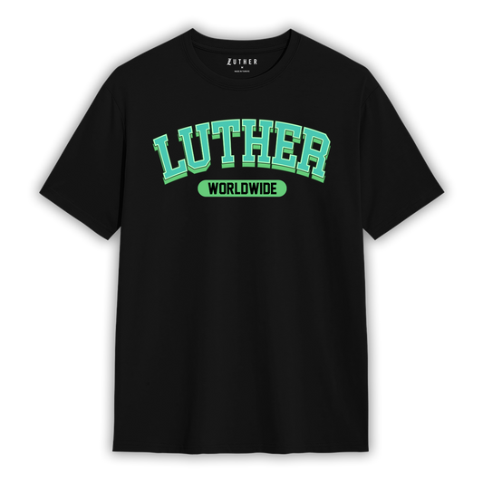 Cartoon Black Tee