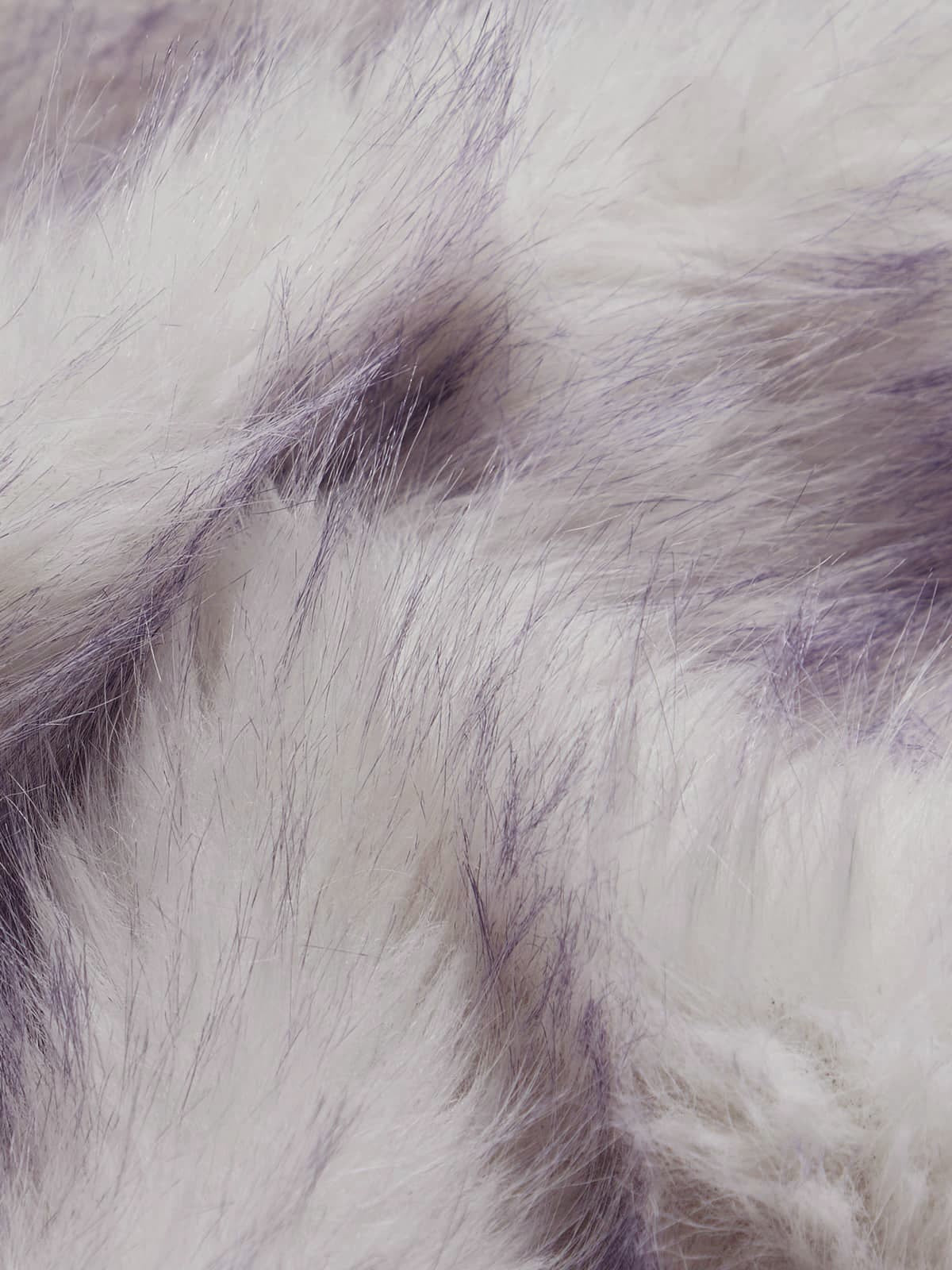 Oversized Reversible Fur Hooded Jacket - 2544; Gray / S, Gray / M, Gray / L, Gray / XL, Gray / 2XL