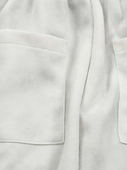 Lion Patchwork Distressed Dirty-Wash Sweatpants; Flower Ash / S, Flower Ash / M, Flower Ash / L, Flower Ash / XL