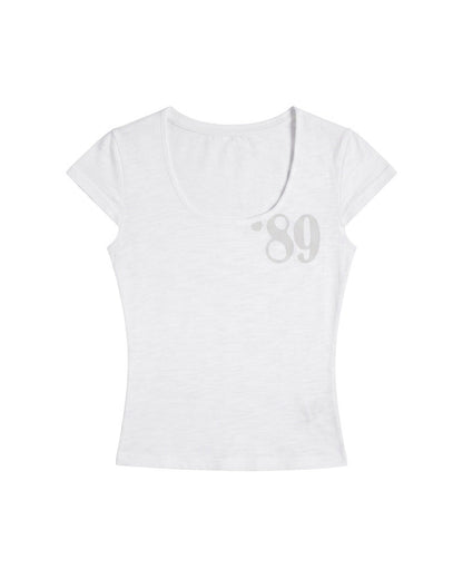 Y2K Fitted Baby Tee