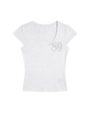 Y2K Fitted Baby Tee