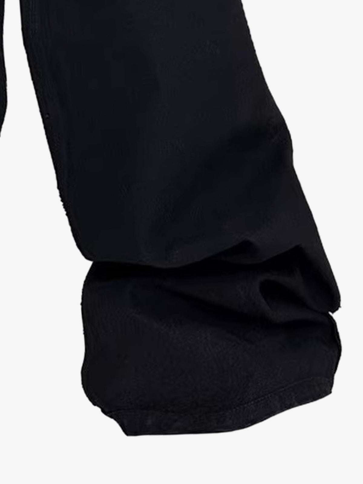Flag Graphic Washed Distressed Jeans; Black / S, Black / M, Black / L, Black / XL, Black / 2XL
