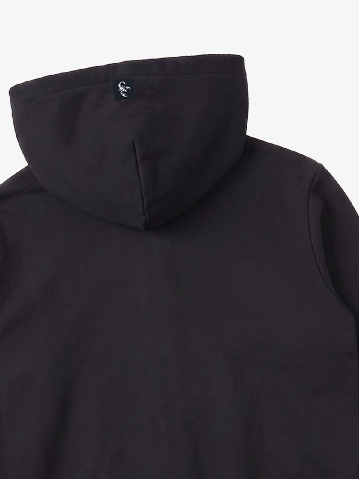 Street Style Union Jack Appliqué Hoodie; Black / S, Black / M, Black / L, Black / XL, Black / 2XL