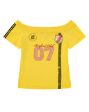 Vintage Off-Shoulder Sport Tee