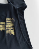 Off-Shoulder Fitted Graphic Tee