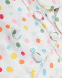 Polka Dot Peter Pan Collar Blouse