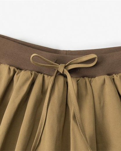 Pleated Skort