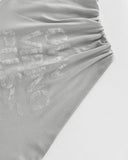 One-Shoulder Fitted Tank Top