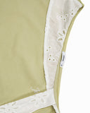 One-Shoulder Tie Sleeve Top