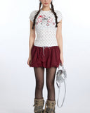 Sweet Polka Dot Graphic Tee