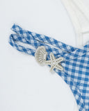 Bow Graphic Off-Shoulder Top