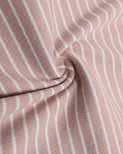 Sweet Off-Shoulder Striped Top