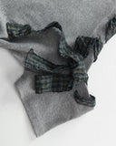 Bow Detail Fitted Short Sleeve Top