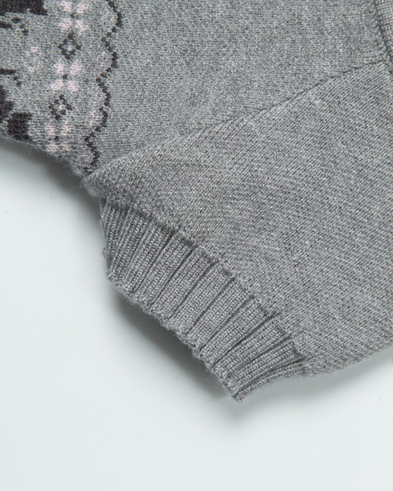 Off-Shoulder Knit Bow Top