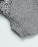 Off-Shoulder Knit Bow Top
