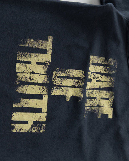 Off-Shoulder Fitted Graphic Tee