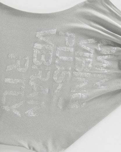 One-Shoulder Fitted Tank Top