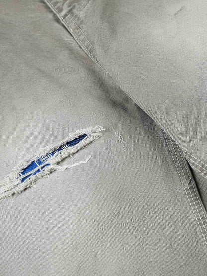 Plaid Patchwork Workwear Jeans
