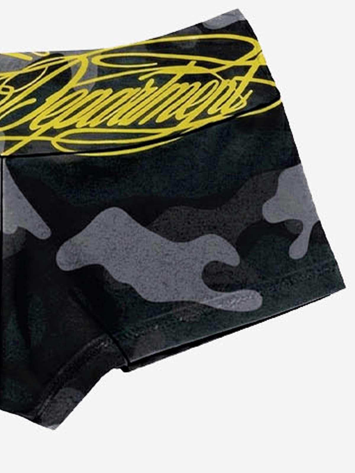 Y2K Camo Graffiti Tank Set; Yellow Camo / S, Yellow Camo / M, Yellow Camo / L