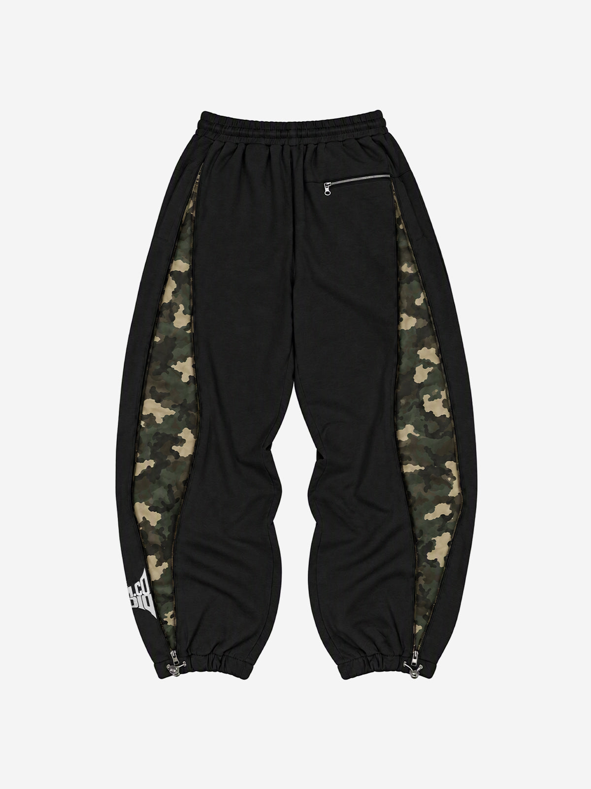 Camo Panel Graphic Track Pants