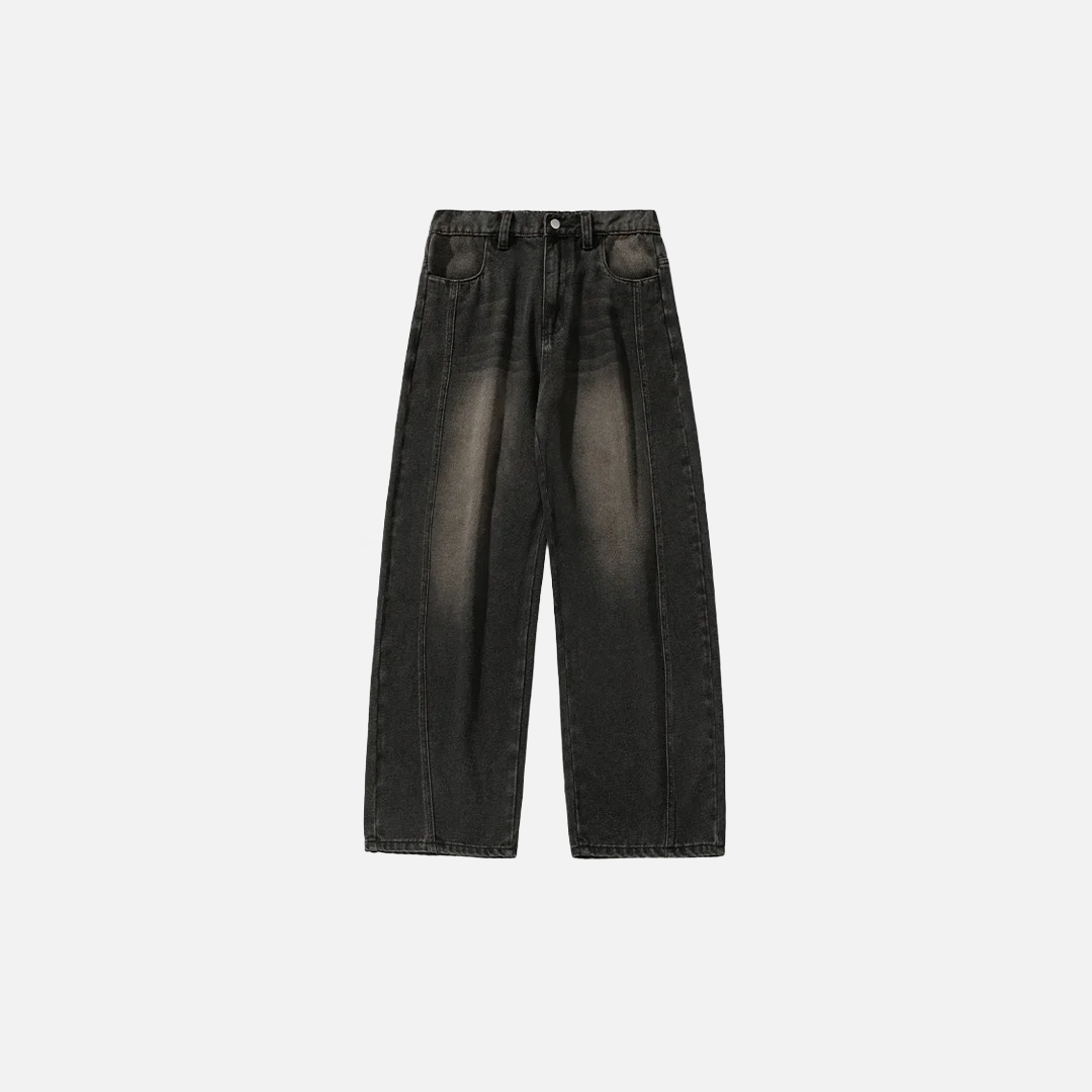 Men's Vintage Washed Baggy Jeans