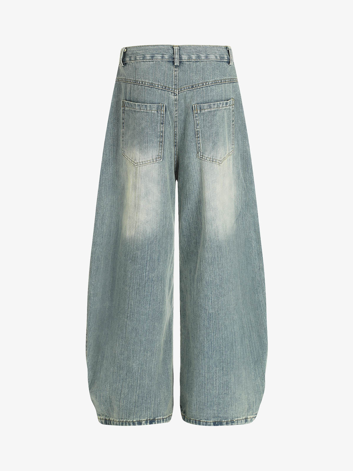 Washed Slub Machete Dye Jeans; Blue / S, Blue / M, Blue / L, Blue / XL