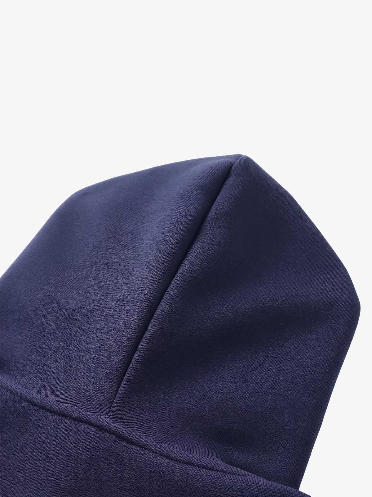 Cherry Graphic Cropped Hoodie; Blue / S, Blue / M, Blue / L