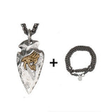 Eye Of Horus Spear Necklace