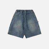 Baggy High Blue Denim Jorts