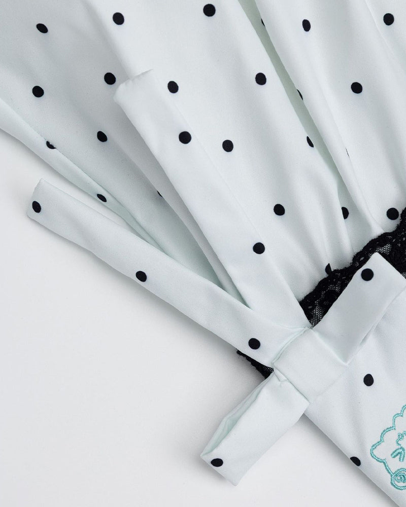 Polka Dot Mini Skirt