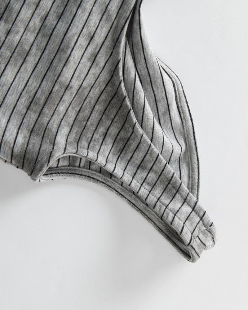 Fitted Asymmetrical Hem Tank Top