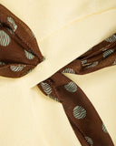 Scarf Detail Fitted Tee