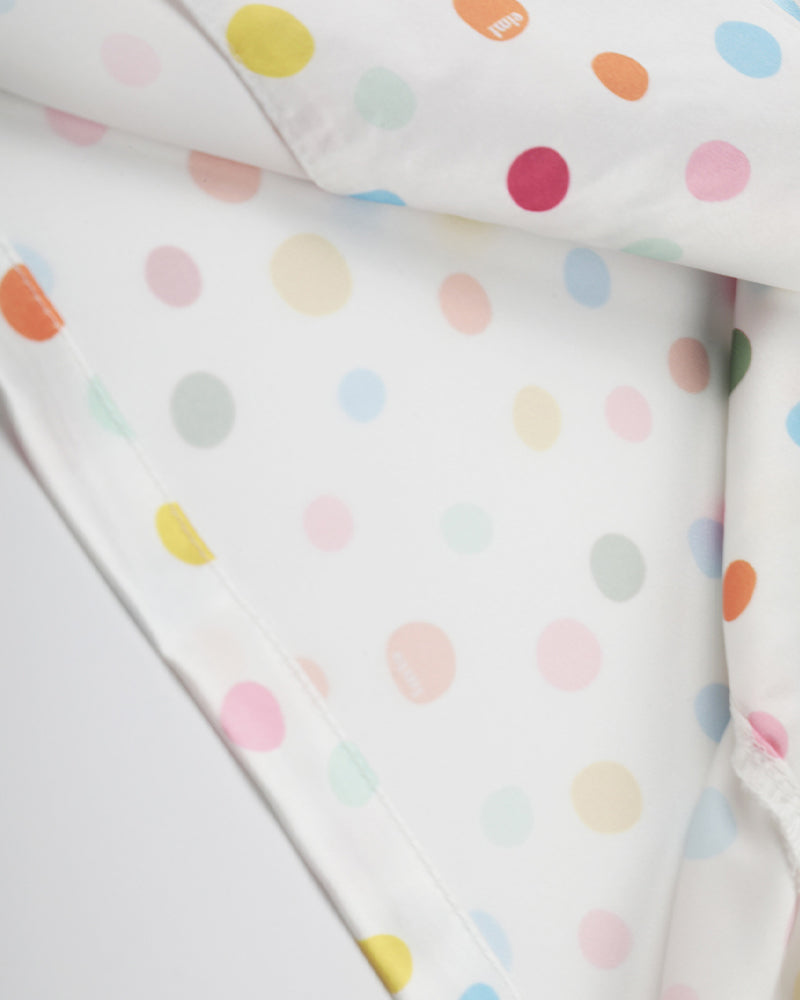 Polka Dot Peter Pan Collar Blouse