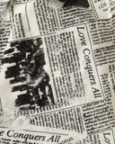 Vintage Newspaper Print Tee